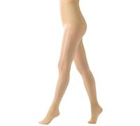 MANZI Women's Seamless Glossy Tights with Control Top Shiny Sheer Pantyhose | 15D Oil Shimmer Jazz Dance Tights Tummy Tights with Silky Finish Black Natural Nude Brown Stockings