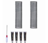 MaNzzo Lower Hose, Compatible With Tineco Floor One S3S5S7S5Combo, Handheld Vacuum Cleaner Replacement Lower Duct Hose，Vacuum Cleaner Replacement Parts(2pcs)