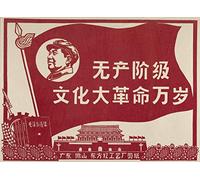 Mao Propaganda Chinese Retro Vintage 1972 Poster Wall Art Print