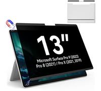 Mao Yeye Magnetic Privacy Screen Protector for Surface Pro 11/10/9/8/X -13 Inch Anti Glare Filter, Anti Blue Light Film, Removable Shield Microsoft Surface Pro 9 Accessories, Matte Bubble Free Guard