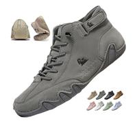 MAOAEAD Vogany Shoes Orthopedic Sneakers Women, Vogldeck-Waterproof and Breathable Orthopedic Shoes, Nevova Shoes for Men, Lightweight Unisex Outdoor Boots (Grey,38EU)