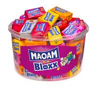Maoam Bloxx 50 Individually Wrapped Hard Candies 6-Pack Assorted 1100g