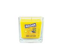 Maoam Scented Candle in Glass | Dizzy Lemon | Scented Candle Lemon | High-Quality Wax & Long Burning Time | Gift Idea for Girlfriend, Family (200 g)