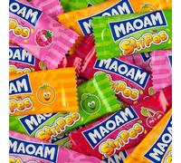 Maoam Stripes │ 1 Kilo Bag │ 1KG │ Assorted Sweet Pick and Mix for Parties, Gifts, and Sharing by Candy Hive