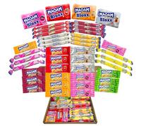 Maoam Sweets Gift Box | 42Pcs Mega Bundle Incuding Maoam Bloxx, Joystixxs and Stripes | Chewy and Fruity Sweets | Ideal for Gifting