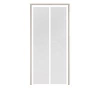 MAOBOZI Thermal Door Curtain 170x260cm, Windproof Dustproof Thermal Door Curtains Energy Efficient, for Back,Front Doors,Patio.Matte-White