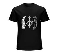 Maodisen WARDRUNA - KVITRAVN (Organic TS) Short Sleeve T-Shirt Black L