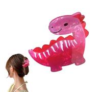 Maodom Acrylic Dinosaur Hair Pins | Cute Acrylic Hair Claw Clips - Nonslip Acrylic Headdress Styling Tools, Strong Hold Hair Accessories For Everyday Use