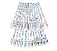 Maodom Acrylic Paint Gel Pens | Acrylic Gel Pens for Coloring - Water Based Drawing Markers for Rock Fabric Stone Cards Doodle Canvas Scrapbook Paper Creative Projects