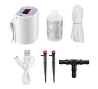 Maodom Auto Plant Waterer Indoor - Indoor Automatic Watering System | Intelligent Power-Off Protection Gardening Houseplants Waterer Aid With Timer for Greenhouse Balcony Yard