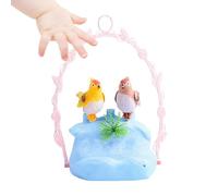 Maodom Bird Toys for Kids - Bird Figure Toys Voice-activated Sensor | Cute Electronic Pet for Sensory Play Toddler Room Decor Birthday Travel Waiting Room