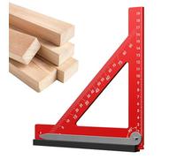 Maodom Carpenter Square | Right Angle Measuring Ruler | Woodworking Angle Finder Ruler,for Architecture Engineering Carpentry Construction