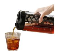 Maodom Cold Brew Coffee Makers | Ice Coffee Maker - 350 Mesh Fine Filter Sealing with Scale Portable Bottle Leak-Proof for Tea Kitchen Flavored Drinks Travel Outdoor Camping