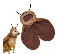 Maodom Dog Cloak Costume, Cockroach Shape Cat Cosplay Cloak, Skin-Friendly Soft Pet Cosplay Supplies for Photography Social Media Photos