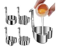 Maodom Egg Ring - Frying Egg Mcmuffin Maker Ring | Stainless Steel Breakfast Cooking Gadgets for Omelette Pancake Burger Flapjack English Muffins Crumpet Sandwiches