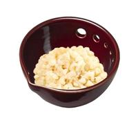 Maodom Handmade Garlic Grater Bowl,5-Hole Multi-Functional Resin Labor Saving Kitchen Tool - Garlic Grinding Stripping Bowl | for Cereal Pasta Chocolate Ginger Food Lemon