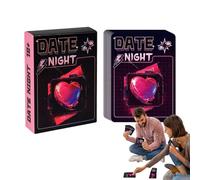 Maodom Intimacy Card Game - Conversation Cards Game for Adult Couples,50-Sheet Relationship Deck Romantic Intimate Activity for Travel Road Trip Honeymoon Wedding Bedroom