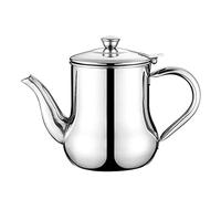 Maodom Oil Strainer Pot | Grease Keeper with Dust-Proof Lid Grease Holder,Tea Pot Kettle, Oil Separator Grease Storage Can for Home Kitchen