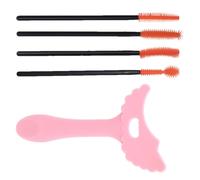 Maodom Silicone Mascara Aid - Stencil Template Silicone Applicator Shield | Heart-Shaped Design Eye Makeup Tool for Night Out, Daily Use, Dating