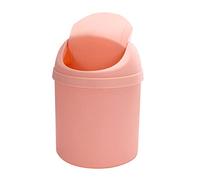 Maodom Small Waste Bin with Lid,Multi-Use Trash Can | Tiny Cute Desktop Waste Garbage Bin for Home, Kitchen, Vanity Tabletop, Bedroom, Bathroom