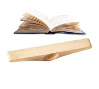 Maodom Thumb Book Page Holder,Wood Literary Reading Assistant - Book Opener Holder Thumb - for Bookworm Readers Teachers Women Men Kids Adults