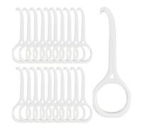Maoerdental 20PCS Aligner Removal Tool,White Clear Aligner RemoverTools for Invisalign Removable Retainers, Aligners,Braces Removal Kit