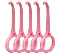 Maoerdental 5PCS Aligner Removal Tool, Pink Clear Aligner RemoverTools for Invisalign Removable Retainers, Aligners,Braces Removal Kit (5PCS Pink)