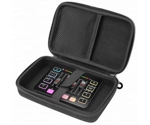 Maoershan Protective Travel Case Compatible With FIFINE SC3 Gaming Audio Mixer Streaming RGB PC Mixer 48V Phantom Power (Only Case)