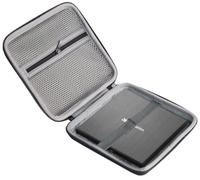 Maoershan Shockproof CD DVD Hard Drive Storage Pouch Bag Compatible with Verbatim External CD DVD Blu-Ray Writer Burner Player USB Drive M-Disc Portable Protective Carrying Case(Only Case)