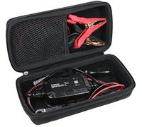 Maoershan SUW Portable Travel Protective Case Compatible with NOCO Genius 5/Genius 2/Genius 1 Fully-Automatic Smart Charger, Hard Case with Mesh Pocket for NOCO 5-Amp/2-Amp/1-Amp Battery Chargers