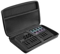 Maoershan Travel Carrying Case Compatible With M-WAVE 25 Key USB MIDI Keyboard Controller Professional dynamic keybed(Case Only)