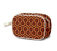 MAOFAED 80s Horror Movie Hotel Carpet Patten Organizer Bag, Horror Moive Lover Gift, Cosmetics Bag for Women(shiningTM)