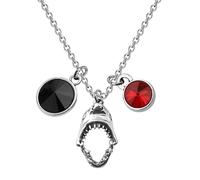 MAOFAED Anime Lover Gift Manga Gift Anime Manga Merchandise Shark Necklace