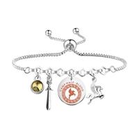 MAOFAED Camp Half - Blood Bracelet for Women, Camp Half - Blood Cabins Gift (camphalfblood br)