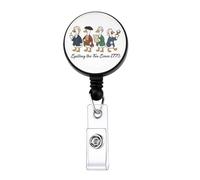 MAOFAED Funny Ancient Goose Badge Reel for History Lover, History Teacher Gift, Spilling The Tea Since 1773 (Spilling Tea)
