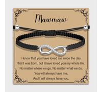 MAOFAED Infinity Love Bracelet for Mawmaw, Grandma Gift Idea, Mother’s Day Gift Merchandise(infinity mawmaw)