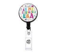 MAOFAED Nephrology Tech Gift, in My Nephrology Era Badge Reel, Dialysis Nurse ID Holder, Nephrologist Present (nephrologyEra)