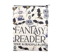 MAOFAED Romantasy Novel Fantasy Reader Book Sleeve Book Lover Gift Bookish Gift Reading Gift for Her (Reader Magic BSL)