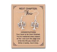 MAOFAED Scales of Justice Lawyer Earring for Women, Lawyer Graduation Gift, Law School Student Gift (chapterLawEarring)