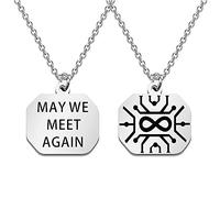 MAOFAED Tv Show Inspired Present, Moving Away Present, Best Friend Present, Farewell Gift, Coworker Leaving Gifts, 2.5, Stainless Steel, No Gemstone