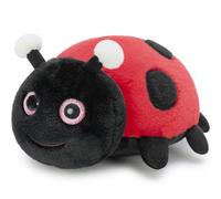 MaoGoLan Giant Ladybird Soft Plush Toy, 40cm Glowing Kawaii Ladybird Teddy, Cuddly Lifelike Lady Bug Fluffy Stuffed Animal for Kids Girls Boys Birthday Party Decorations