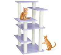 MAOHEGOU 5 Level Cat Tree for Outdoor and Indoor Cats,Large Cat Tower with Scratching Posts 46 inches