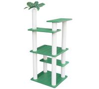 MAOHEGOU 56 Inches Large Outdoor Waterproof Cat Tower, Multi-Level Cat Tree, for Outside and Indoor Cats, with PVC Board and Cat Scratching Posts