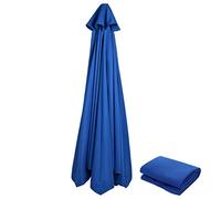Maoiut Replacement Umbrella Canopy for 3 m 8 Rib Patio Umbrella Fabric Replacement Outdoor Market Umbrella Top (Canopy Only)(Navy Blue)