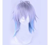 MAOMA Anime Cosplay Wig，Amnesia IKKI Wig，Gradient short Wig，with Free Wig Cap，for Christmas Carnival party Halloween Cosplay Wig