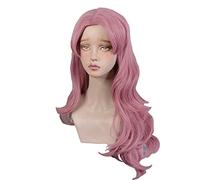 MAOMA Anime Cosplay Wig，Black Clover Vanessa Enoteca Wig，Pink long wavy Wig，with Free Wig Cap，for Christmas Carnival party Halloween Cosplay Wig