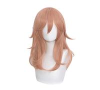 MAOMA Anime Cosplay Wig,Chainsaw Man Angel Devil Wig,Long Wavy Orange Wig,with Free Wig Cap,for Christmas Carnival party Halloween Cosplay Wig