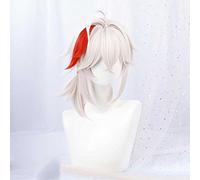 MAOMA Anime Cosplay Wig,Genshin Impact Kaedehara Kazuha Wig,Mixed color fluffy Wig,with Free Wig Cap,for Christmas Carnival party Halloween Cosplay Wig(Size:Style 1)