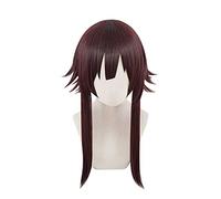 MAOMA Anime Cosplay Wig,God's Blessing on This Wonderful World! Megumin Cosplay Wig,Short Brown wig,with Free Wig Cap,for Christmas Carnival party Halloween Cosplay Wig