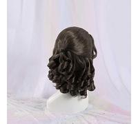 MAOMA Anime Cosplay Wig，Identity V Bloody Queen Mary Wig，Short curly Wig，with Free Wig Cap，for Christmas Carnival party Halloween Cosplay Wig(Color:Style 2)